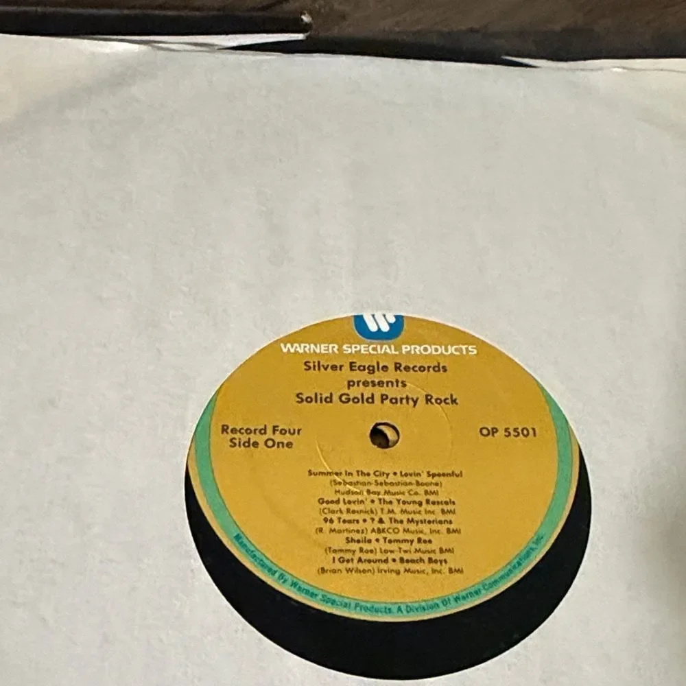 Vintage 1980s Solid Gold – Party Rock Vinyl Box Set (52 No.1 Hits)